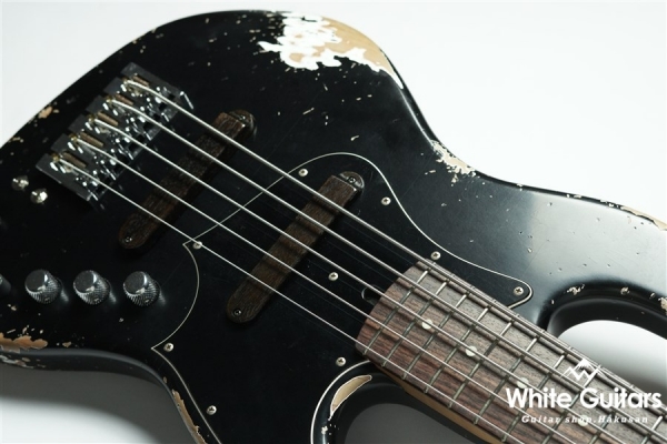 XJ-1T 5st Alder/RSM-R Heavy Aged - Black #2450